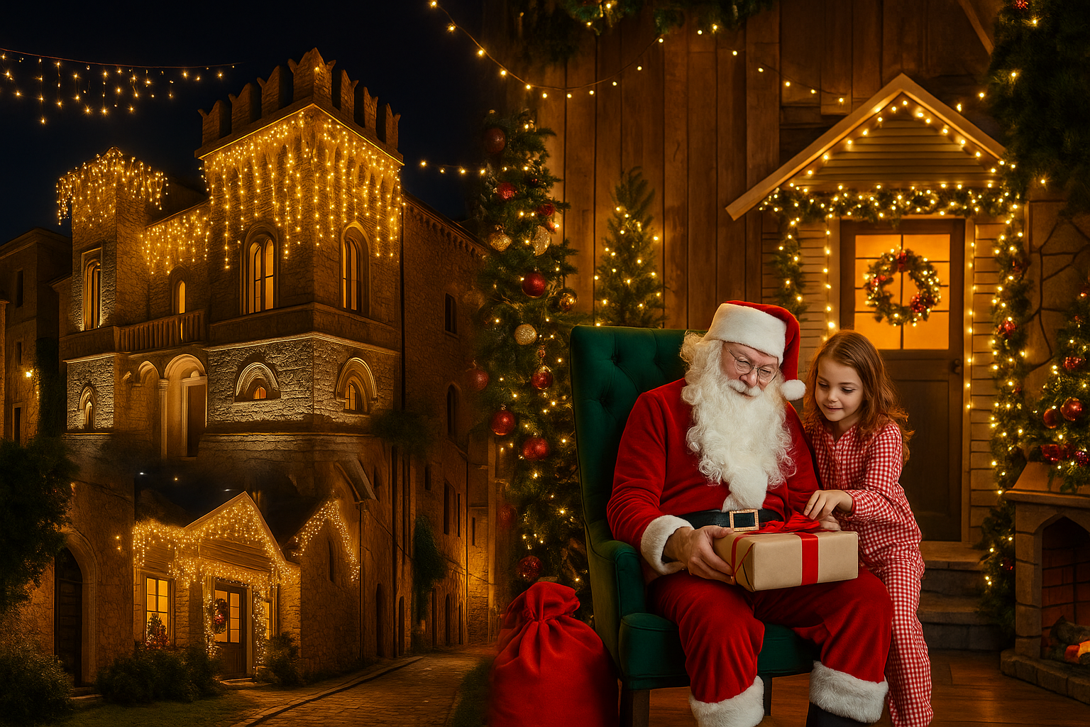 La Casa di Babbo Natale a Carìa